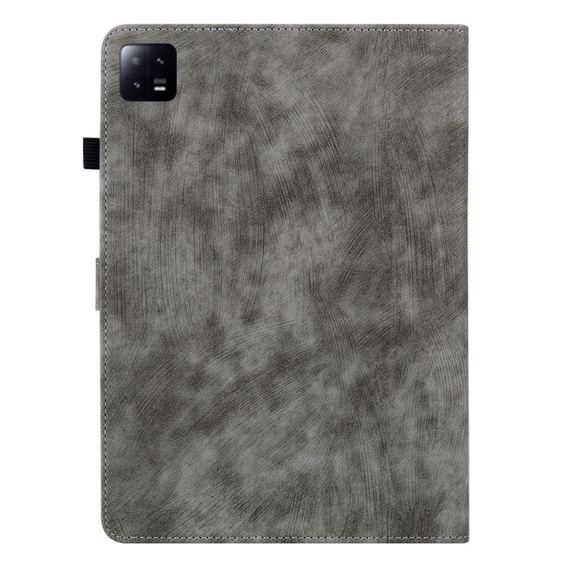 Θήκη για Xiaomi Pad 6, Wallet Pen Slot, γκρι