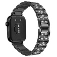 Διαμαντένιο βραχιόλι για Xiaomi Smart Band 8 Pro, Μαύρο