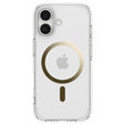 Θήκη Spigen για iPhone 17, Ultra Hybrid MagSafe, Clear/Gold