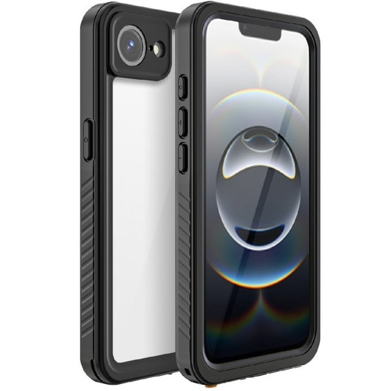 Αδιάβροχη θήκη IP68 για iPhone 16E, Redpepper, μαύρη