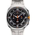 Βραχιόλι για Samsung Galaxy Watch 4/5/6 40/42/43/44/45/46/47mm, černý