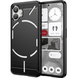 Θήκη για Nothing Phone 2, Carbon, μαύρη