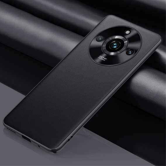 Δερμάτινη θήκη για Realme 11 Pro 5G / Pro+ 5G, leather hybrid, μαύρη