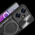 Θωρακισμένη θήκη για Realme C55, CamShield Slide, μαύρη