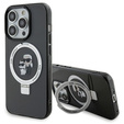 Θήκη Karl Lagerfeld Ring Stand Karl & Choupette MagSafe για iPhone 15 Pro