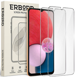 2x Μετριασμένο γυαλί για Samsung Galaxy A13 4G/5G, ERBORD 9H Hard Glass στην οθόνη
