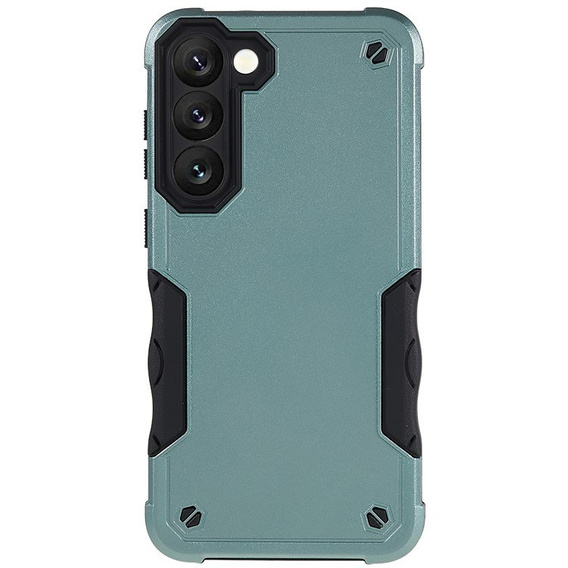 Θωρακισμένη θήκη για Samsung Galaxy S23, Dual-Layer, πράσινη