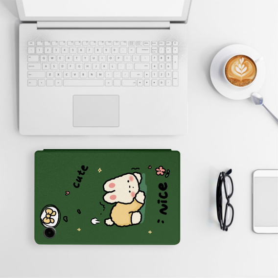 Θήκη για Samsung Galaxy Tab A9, cute rabbit