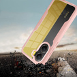Θήκη για Xiaomi Poco X7 Pro 5G, Shockproof, με μεμβράνη, ροζ