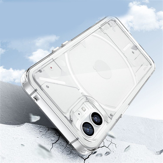 Θήκη για Nothing Phone 1, Fusion Hybrid, διαφανής