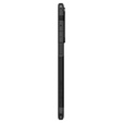 θήκη Spigen για Samsung Galaxy S25 Edge, Tough Armor Mag Mag MagSafe, μαύρη + μετριασμένο γυαλί 9H