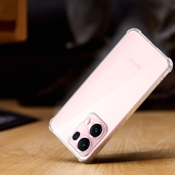 Θήκη για Oppo Reno 13 Pro, Dropproof, διαφανής