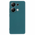 Θήκη για Xiaomi Redmi Note 13 Pro 4G / Xiaomi Redmi Note 14S / Xiaomi Poco M6 Pro 4G, Silicone Lite, σκούρα πράσινη