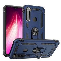 θωρακισμένη θήκη για Xiaomi Redmi Note 8T, Nox Case Ring, σκούρο μπλε