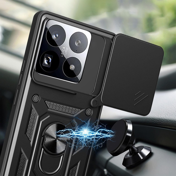 Θωρακισμένη θήκη CamShield Slide με κάλυμμα κάμερας και δαχτυλίδι για Xiaomi 15T