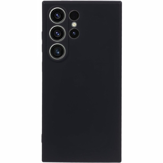 Θήκη για Samsung Galaxy S24 Ultra, Silicone Lite, μαύρη