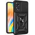 Θήκη για Oppo A98 5G, CamShield Slide, μαύρο
