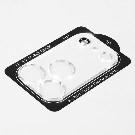 2x ERBORD νησί κάμερας από σκληρό γυαλί για iPhone 17 Pro Max