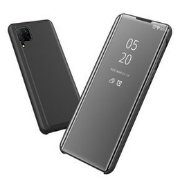 Θήκη για Huawei P40 Lite, Clear View, μαύρη