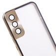 θήκη για το Samsung Galaxy S21, Magnetic Dual Glass, χρυσή