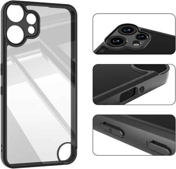 Θήκη για CMF Nothing Phone 2 Pro, Fusion Hybrid, διαφανής