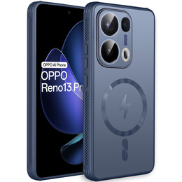 Θήκη για Oppo Reno 13 Pro, MagSafe, μπλε