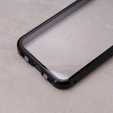 θήκη για το iPhone 11, Magnetic Dual Glass, μαύρη