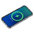 θήκη για iPhone 14 Plus, Glittery, για MagSafe, μαύρη