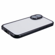 θήκη για το iPhone 16, Magnetic Dual Glass, μαύρη