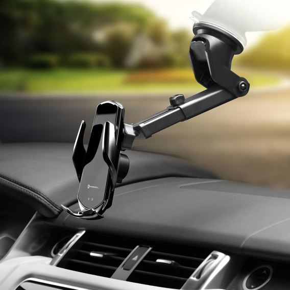 Αυτοκινητιστική βάση με ασύρματο φορτιστή Forcell F-Grip HS1