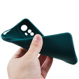 Θήκη για Xiaomi Redmi Note 12S, Silicone Lite, πράσινη