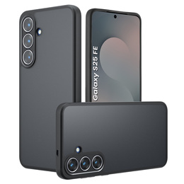 Θήκη για Samsung Galaxy S25 FE, Fusion Hybrid, διαφανής / μαύρη