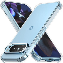 Θήκη για Google Pixel 9 Pro, Dropproof, διαφανής
