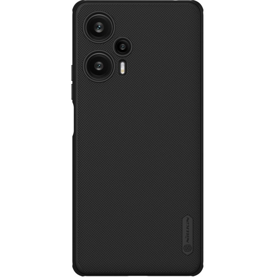 NILLKIN θήκη για Xiaomi Poco F5 5G, θήκη Super Frosted Shield, μαύρη