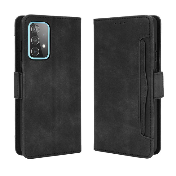 Θήκη με πτερύγιο για Samsung Galaxy A52 / A52s, Card Slot, μαύρη