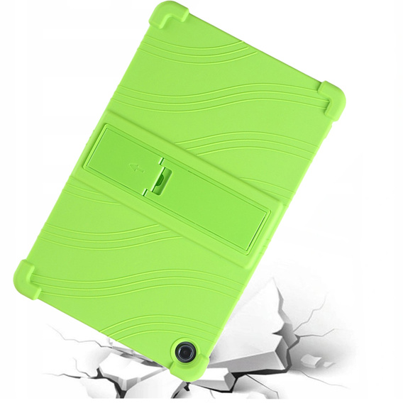 Θήκη σιλικόνης για Lenovo Tab M10 Plus 10.6 Gen 3 TB-125F TB-128F, Impact, θωρακισμένη, πράσινη