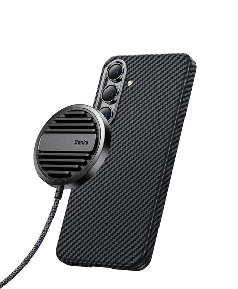 Θήκη BENKS Armor Air Kevlar 600D Metal Frame, με MagSafe για Samsung Galaxy S24