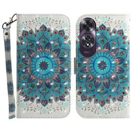 Θήκη με πτερύγιο για Oppo A60, Wallet, Mandala Flower