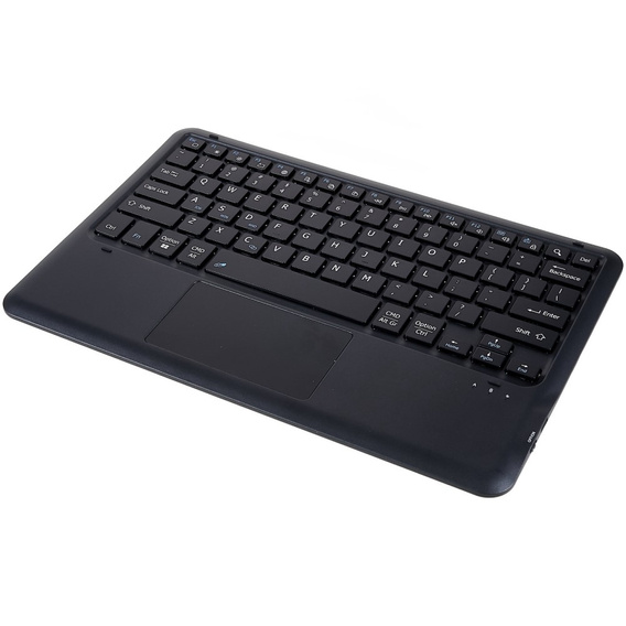 Θήκη + πληκτρολόγιο Galaxy Tab S8 Ultra, TouchPad Pen Slot, μαύρη
