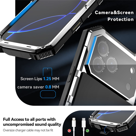 Θήκη R-JUST με βάση στήριξης για iPhone 17 Pro