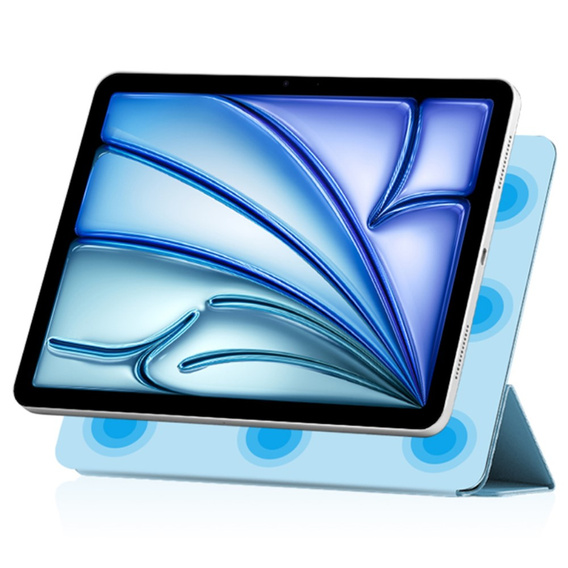θήκη για το Apple iPad Air 13" 6 gen. 2024 (A2836, Magnetic smartcase, μπλε