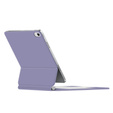 Θήκη πληκτρολογίου για iPad 10.9" 2022 (10 gen.) / iPad 11" 2025 A16 (11 gen.), Magnetic Keyboard Touchpad, μωβ