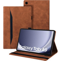 θήκη για Samsung Galaxy Tab A9, Classic, με υποδοχή γραφίδας, καφέ