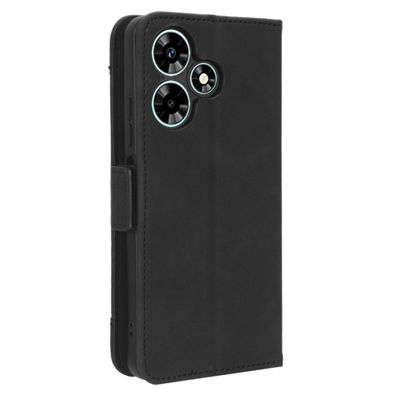 Θήκη με πτερύγιο για Infinix Hot 30, Card Slot, μαύρη