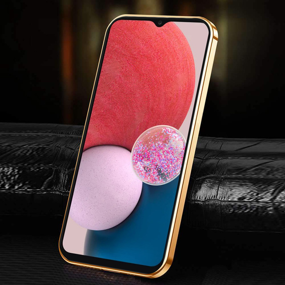 Θήκη για Samsung Galaxy A13 4G, Cowhide Leather, ροζ