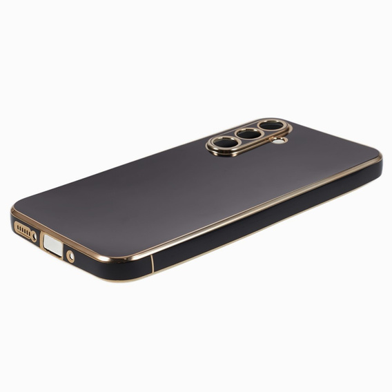 Θήκη για Samsung Galaxy S23 FE, Glamour CamShield, μαύρη