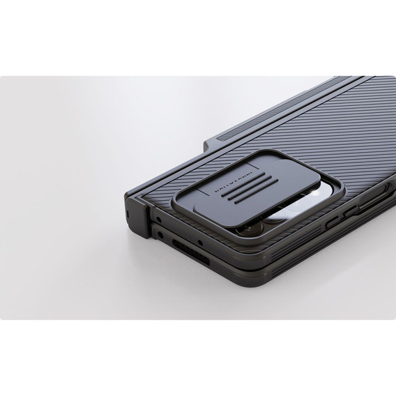 Θήκη για Samsung Galaxy Z Fold4 5G, θωρακισμένη Nillkin, CamShield Pro, μαύρη