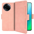 Θήκη με πτερύγιο για Realme 11 5G, Card Slot, ροζ