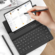 Θήκη + πληκτρολόγιο Samsung Galaxy Z Fold4 5G, Carbon Fiber, μαύρη