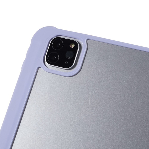 Θήκη για iPad Pro 12.9" 2022/2021/2020 (6/5/4 gen.), Smartcase Hybrid, με χώρο για γραφίδα, μωβ